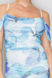 Petal Off- Shoulder Midi Dress