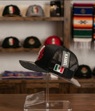 Black Mexico Flag Trucker Snapback