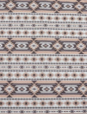 Men's Western Pearl Snap Aztec Print Shirt