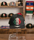 Black Mexico Flag Trucker Snapback