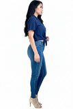 High Rise Skinny Jeans