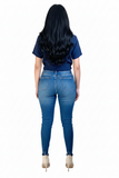 High Rise Skinny Jeans