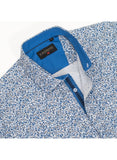 Long Sleeve Printed Casual Button-Down Shirt