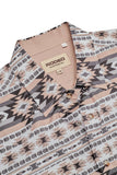 Men's Western Pearl Snap Aztec Print Shirt