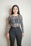 Alpha Black/White Bodysuit