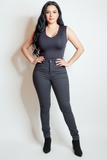 V-Neck Bodysuit