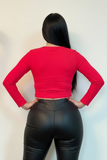 Ribbed Crop Top