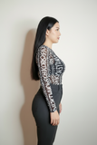 Alpha Black/White Bodysuit
