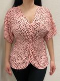 Blush Black Top