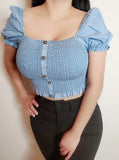 Smock It up Crop Top